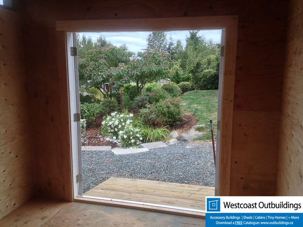 10 x 12 Contemporary Bellingham Garden Shed - Westcoast Outbuildings