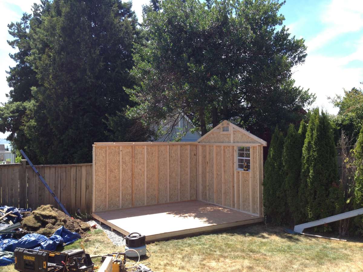 10' x 12' Garden Shed - Westcoast Outbuildings