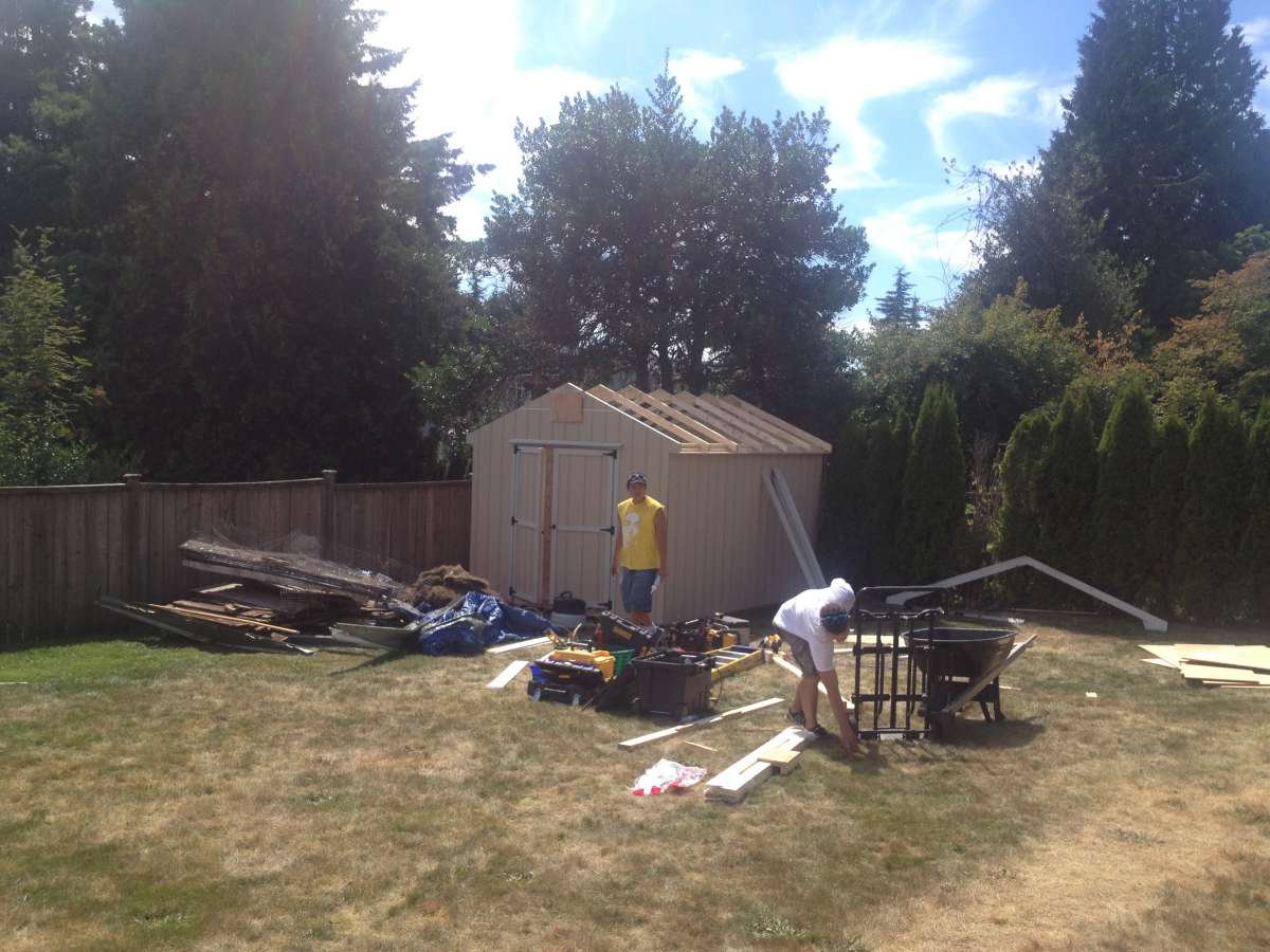 10′ x 12′ West Vancouver Garden Shed