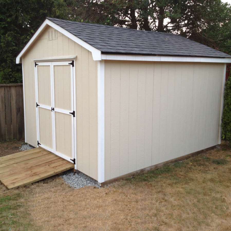 10' x 12' Garden Shed - Westcoast Outbuildings