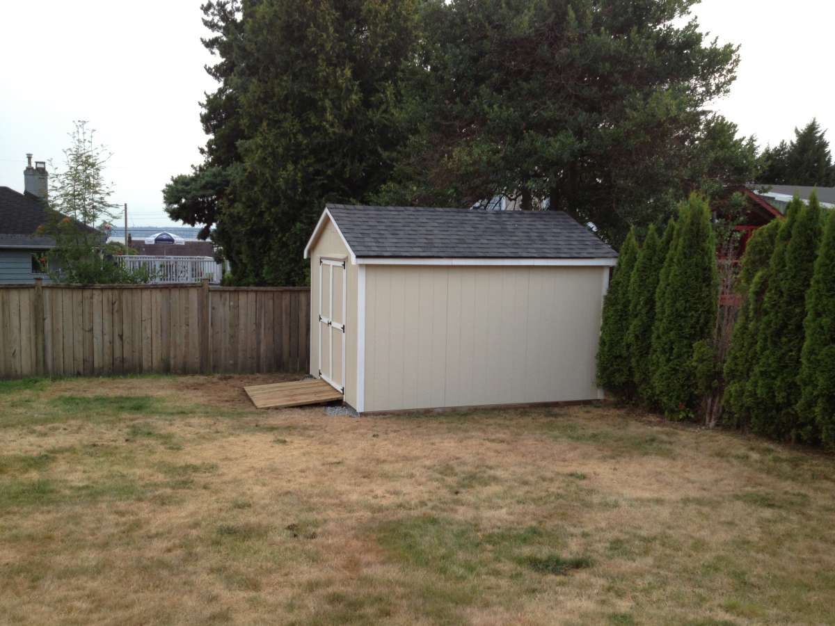 10' x 12' Garden Shed - Westcoast Outbuildings