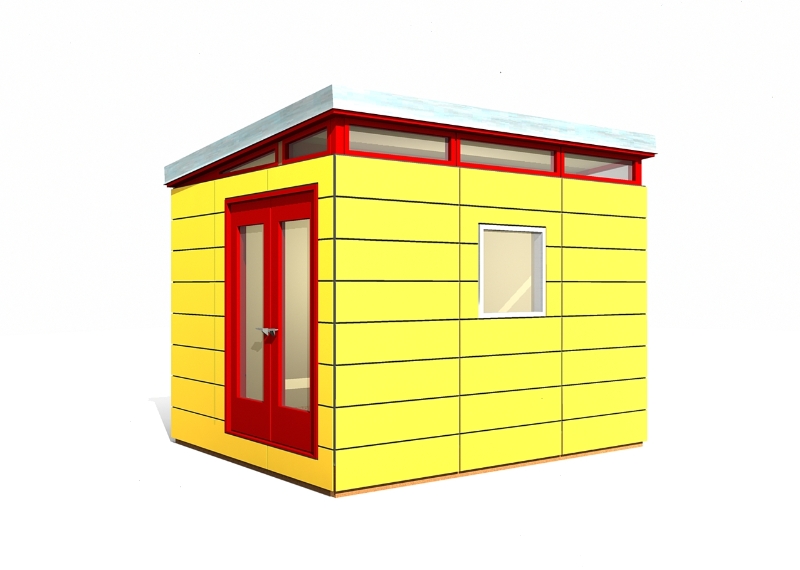 Modern-Shed Kit | Prefab Shed Kits delievered right to 