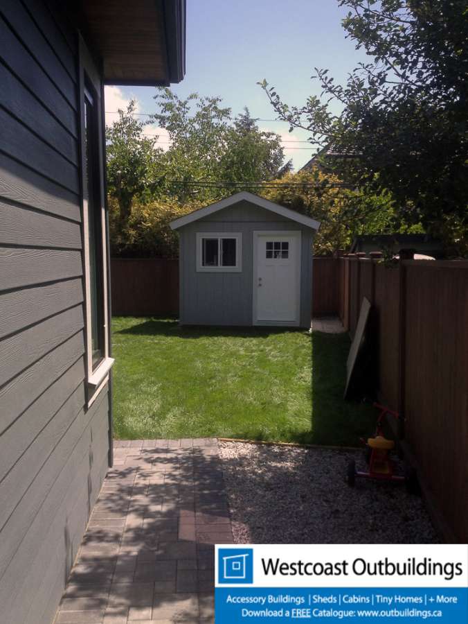Craftsman Garden Shed: 10' x 8' - Westcoast Outbuildings