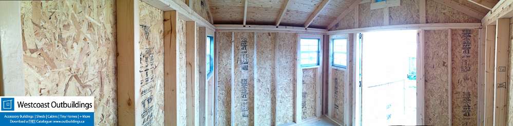 East Vancouver Garden Shed - 8x10 - Westcoast Outbuildings