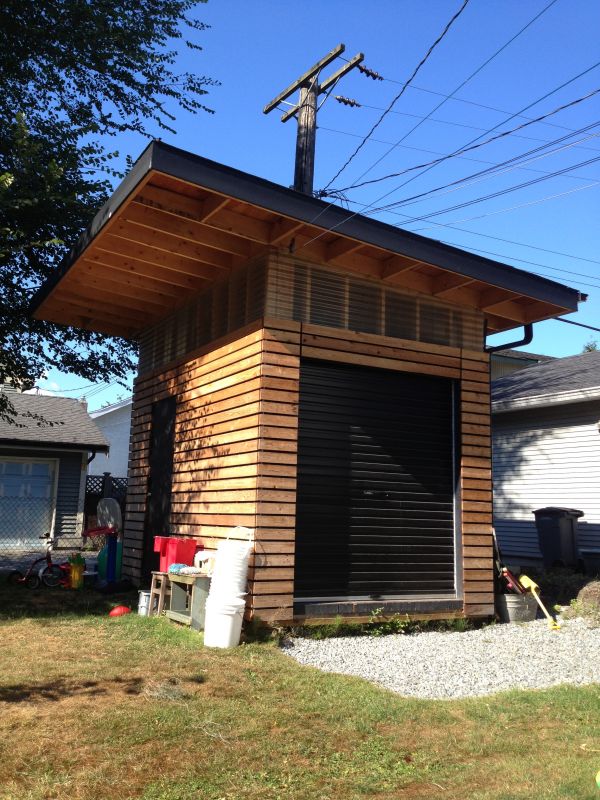 Cool Shed #1: East Vancouver Shed - Westcoast Outbuildings
