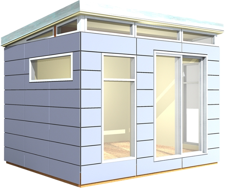 Modern Shed Kits: Prefab Shed Kits from 101 - 200 Sq/Ft