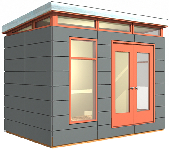 Shed Kit - Under 100 Sq/Ft - Prefab Modern-Shed Kits