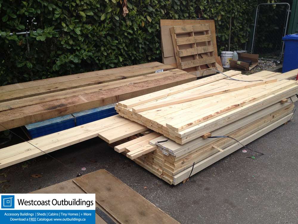 15′ Integrated North Vancouver Storage Shed