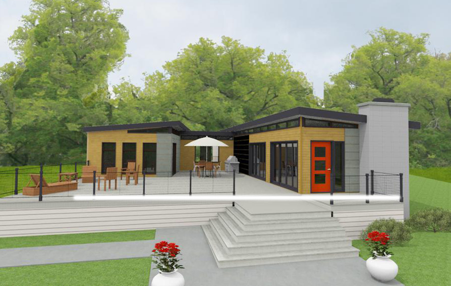 Prefab Dwelling Kit | Prefab House Kit | Prefab Garage Kit Modern-Shed