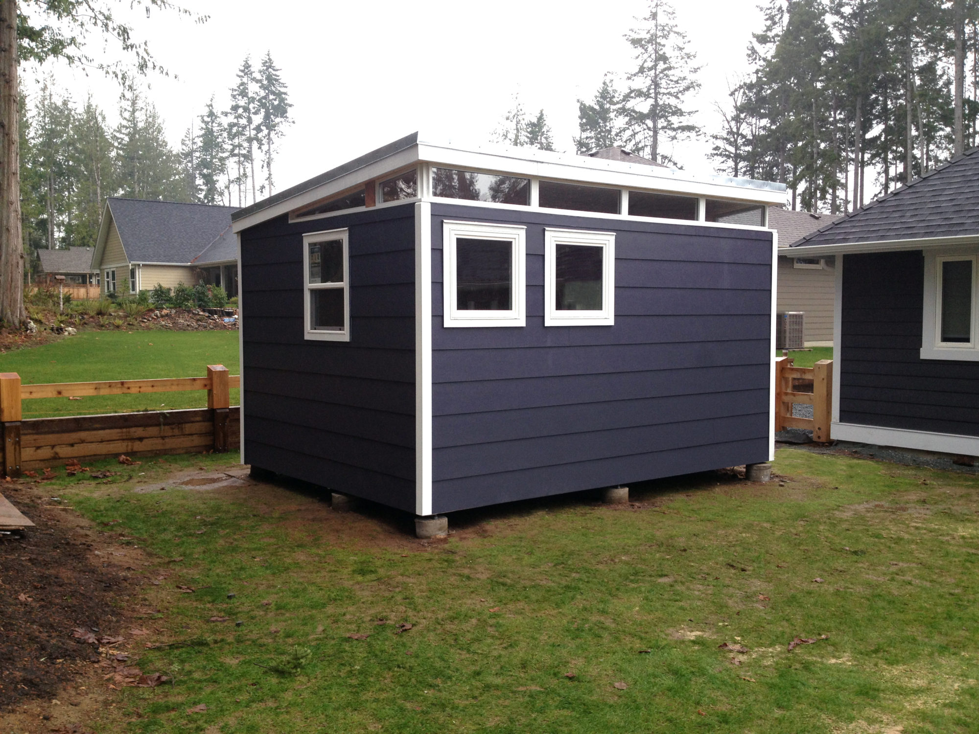 12 x 16 Prefab Workshop Kit - Westcoast Outbuildings