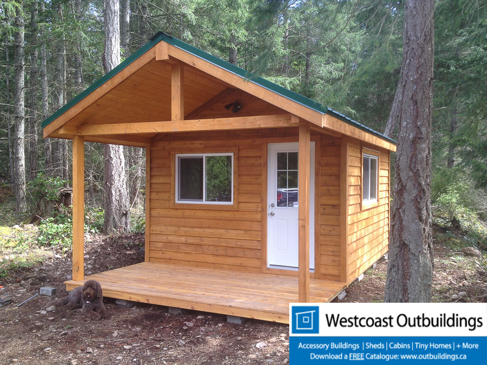 Mayne Island Cabin Modular Cabin Delivery Outbuild